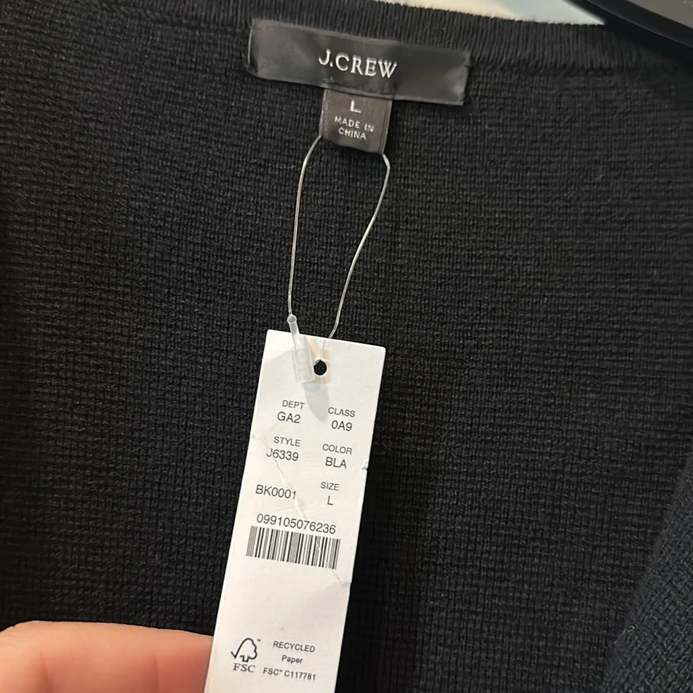 JCREW Juliette Collarless Blazer/Sweater - Picture 2 of 4